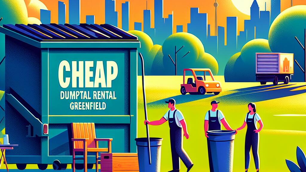 Cheap Dumpster Rental Greenfield | Affordable Dumpster Rental Options in Greenfield for All Your Needs